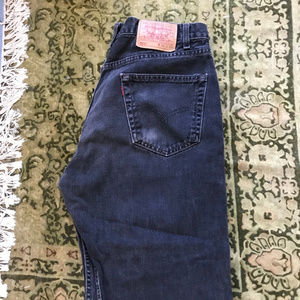 Vintage Faded Black Red Tag Levi's